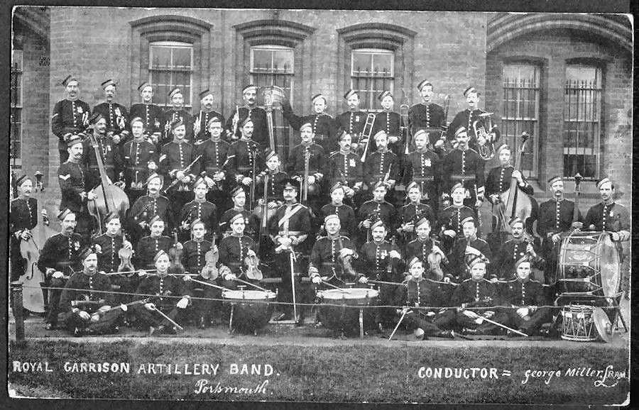portsmouth royal garrison artillery bandx